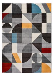 Sivý koberec Universal Delta Multi, 115 x 160 cm