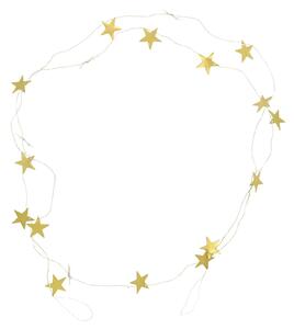 Girlanda Stars Antique Brass 250 cm