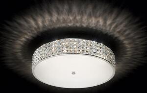 Prisadené nástenné a stropné svietidlo Ideal lux ROMA 087863 - chróm