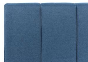 Manželská posteľ 160 cm Dabria (modrá) (s roštom) (s úl. priestorom). Vlastná spoľahlivá doprava až k Vám domov. 1078647