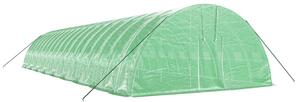 Fóliovník s oceľovým rámom zelený 108 m² 18x6x2,85 m