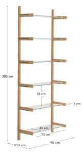 SITRA 6 nástenná polica 90 cm