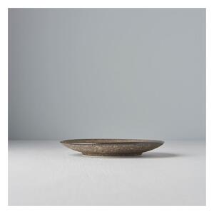 Béžový keramický tanier Mij Earth, ø 17 cm