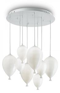 Závesné stropné svietidlo - luster Ideal lux CLOWN 100883 - biela