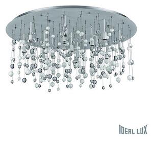 Prisadené stropné svietidlo Ideal lux NEVE 101194 - biela / chróm / transparentná