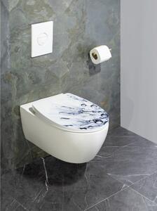 Záchodová doska s automatickým zatváraním 36,5 x 45 cm Sereno – Wenko