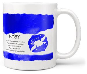 Hrnček Ryby (21.1. - 20.3.) - modrý