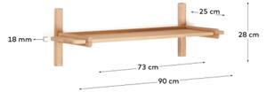 SITRA 1 modulárna polica 90 cm