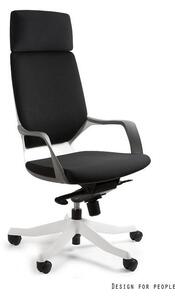 Kancelárska stolička Amanda biela/čierna