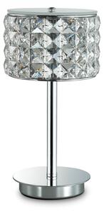 Stolná lampa Ideal lux ROMA 114620 - chróm / číre sklo