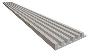 Lamely 3D Stenová lamela 3D PLUS - Lamela Perleťová sivá + MDF doska Perleťová sivá