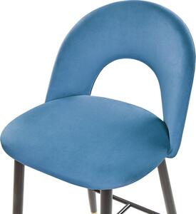 Set 2 ks barových stoličiek Fabian (modrá). Vlastná spoľahlivá doprava až k Vám domov. 1078839