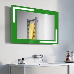 Zrkadlo Bologna LED Green 120 x 65 cm