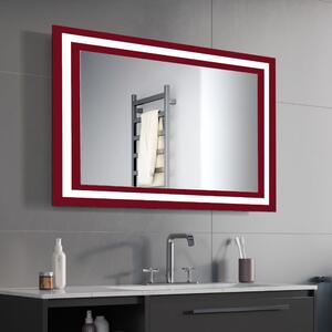 Zrkadlo Moderno LED Red Rozmer zrkadla: 80 x 60 cm