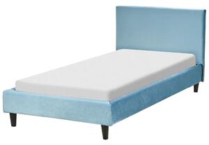 Jednolôžková posteľ 200 x 90 cm Ferdinand (modrá) (s roštom). Vlastná spoľahlivá doprava až k Vám domov. 1078887