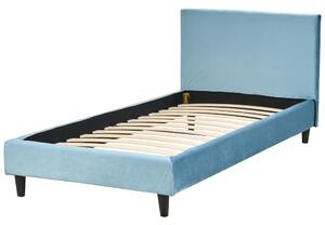 Jednolôžková posteľ 200 x 90 cm Ferdinand (modrá) (s roštom). Vlastná spoľahlivá doprava až k Vám domov. 1078887