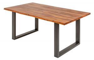 Jedálenský stôl WOTANA 160 cm - hnedá, akácia