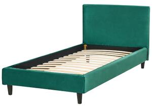 Jednolôžková posteľ 200 x 90 cm Ferdinand (zelená) (s roštom). Vlastná spoľahlivá doprava až k Vám domov. 1078890