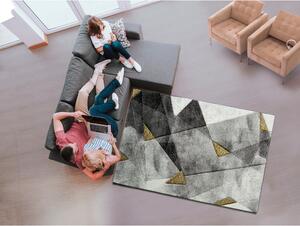Sivo-žltý koberec Bianca Grey, 160 x 230 cm