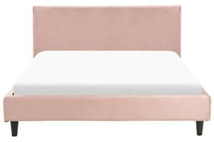 Manželská posteľ 140 cm Ferdinand (ružová) (s roštom). Vlastná spoľahlivá doprava až k Vám domov. 1078897