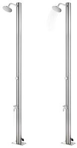 Záhradná sprcha 215 cm nehrdzavejúca oceľ