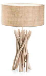 Ideal Lux 129570 stolná lampička Driftwood 1x60W | E27 - prírodné