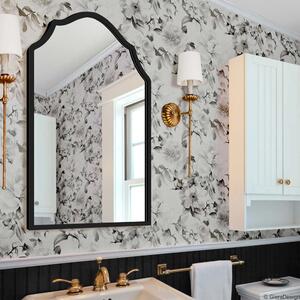 Zrkadlo Grand Porto Black Rozmer: 50 x 80 cm