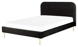 Manželská posteľ 160 cm Faris (čierna) (s roštom). Vlastná spoľahlivá doprava až k Vám domov. 1078930