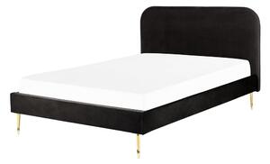 Manželská posteľ 140 cm Faris (čierna) (s roštom). Vlastná spoľahlivá doprava až k Vám domov. 1078929