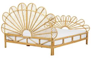 Manželská posteľ 160 cm Floyd (svetlé drevo) (s roštom). Vlastná spoľahlivá doprava až k Vám domov. 1078955