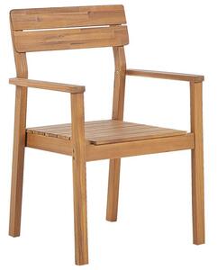 Set 6 ks záhradných stoličiek Fernanda (svetlé drevo). Vlastná spoľahlivá doprava až k Vám domov. 1078986