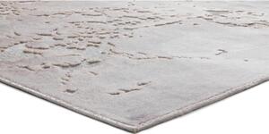 Sivo-béžový koberec z viskózy Universal Margot Marble, 140 x 200 cm