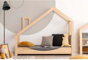 Domčeková posteľ z borovicového dreva Adeko Luna Elma, 90 x 200 cm