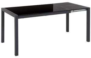 Jedálenský stôl Gemma (čierna) (pre 6 osôb). Vlastná spoľahlivá doprava až k Vám domov. 1079115
