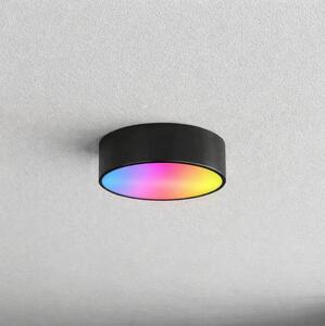 Brilagi - LED RGBW stmievateľné kúpeľňové stropné svietidlo CLARE 1xE27/9W/230V IP54 Wi-Fi čierna