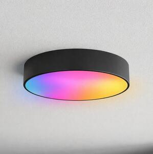 Brilagi - LED RGBW stmievateľné kúpeľňové stropné svietidlo CLARE 3xE27/9W/230V IP54 Wi-Fi čierna