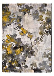 Žlto-šedý koberec Universal Bukit Mustard, 120 x 170 cm