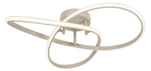 STROPNÉ LED SVIETIDLO, 55/55/15 cm Novel - Interiérové svietidlá