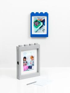 Sivý rámček na fotku LEGO®, 19,3 x 26,8 cm