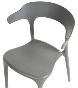 Set 4 ks jedálenských stoličiek Gerry (sivá). Vlastná spoľahlivá doprava až k Vám domov. 1079159