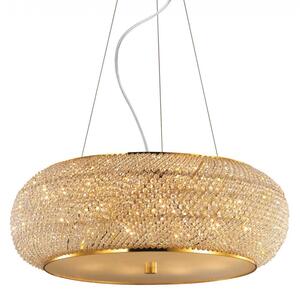Ideal Lux 164984 závesné stropné svietidlo Pasha 14x40W|E14 - zlaté