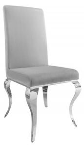 Jedálenská stolička Modern Barock sivá