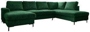 SEDACIA SÚPRAVA, textil, smaragdovozelená MID.YOU - Sedačky, Online Only