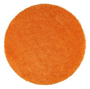Oranžový koberec Universal Aqua Liso, ø 80 cm