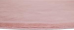 Ružový koberec Universal Fox Liso, Ø 120 cm