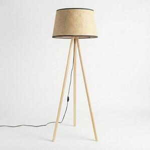 Brilagi - LED stojacia lampa CERIA 1xE27/60W/230V pr. 50 cm béžová