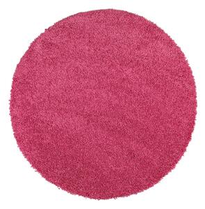 Ružový koberec Universal Aqua Liso, ø 80 cm