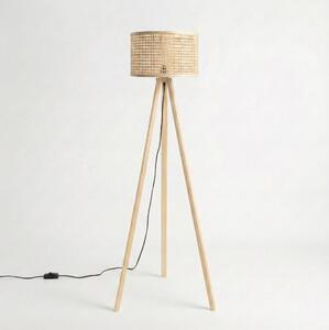 Brilagi - LED stojacia lampa CERIA 1xE27/60W/230V pr. 25 cm béžová