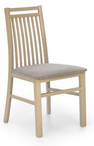 Drevená jedálenská stolička H8006, sonoma / sivá