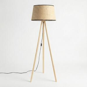 Brilagi - LED stojacia lampa CERIA 1xE27/60W/230V priemer 35 cm béžová